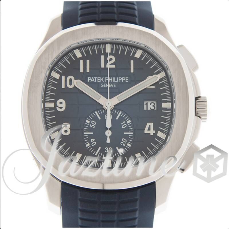 Patek Philippe Aquanaut Chronograph White Gold Blue Dial 5968G 001 BRAND NEW