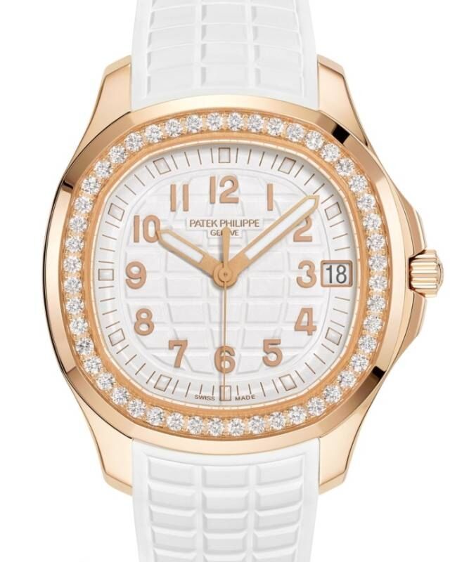 Patek philippe aquanaut diamond hot sale