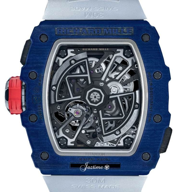 Richard Mille Automatic Winding Rafael Nadal Blue Quartz TPT Richard Mille Automatic Winding Rafael Nadal Blue Quartz TPT