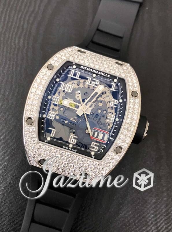 Richard Mille Oversized Date Diamond/White Gold RM 029