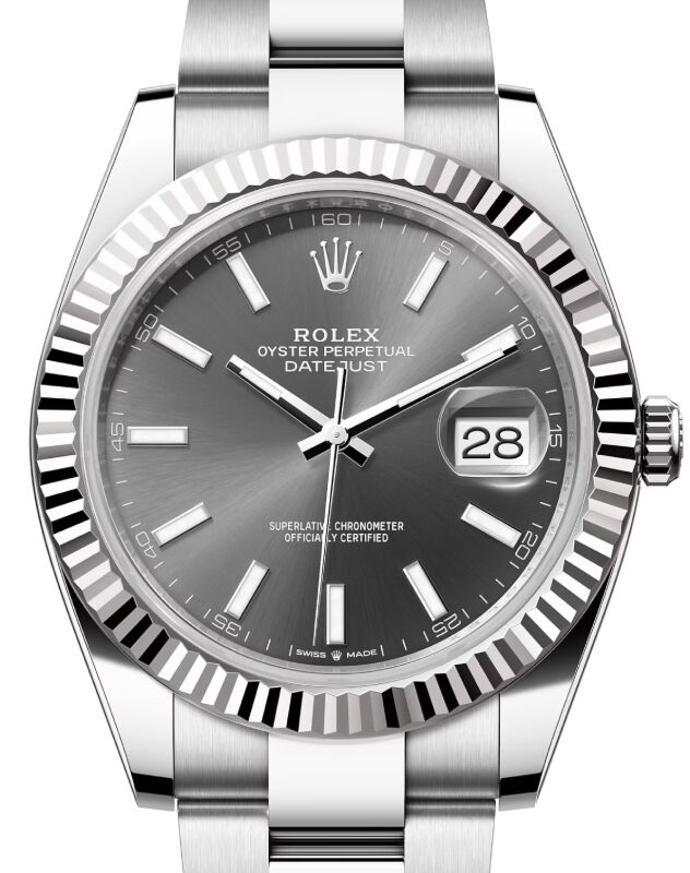 Oyster 41mm steel and white gold 2025