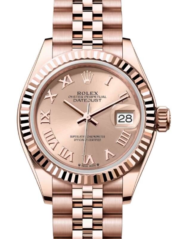 Rolex ladies watches rose gold hotsell