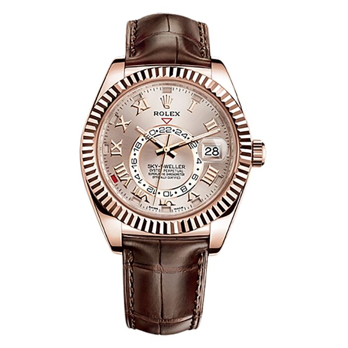 Rolex sky dweller leather strap replacement new arrivals