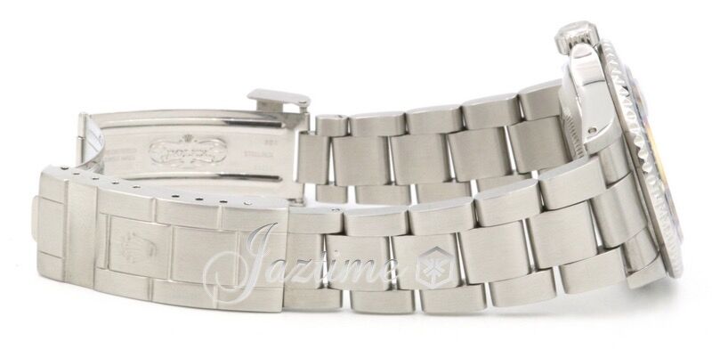 Rolex Submariner Stainless Steel Black 40mm Dial Alumunium Bezel SEL Oyster Bracelet Holes Case 16610 PRE OWNED 2000 04