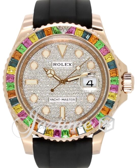 Rolex Yacht Master Mens Automatic Watch 116695 Sats
