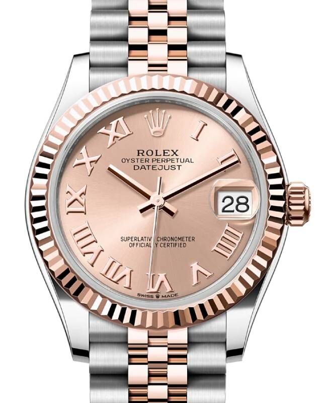 Rolex lady datejust 31 rose gold top