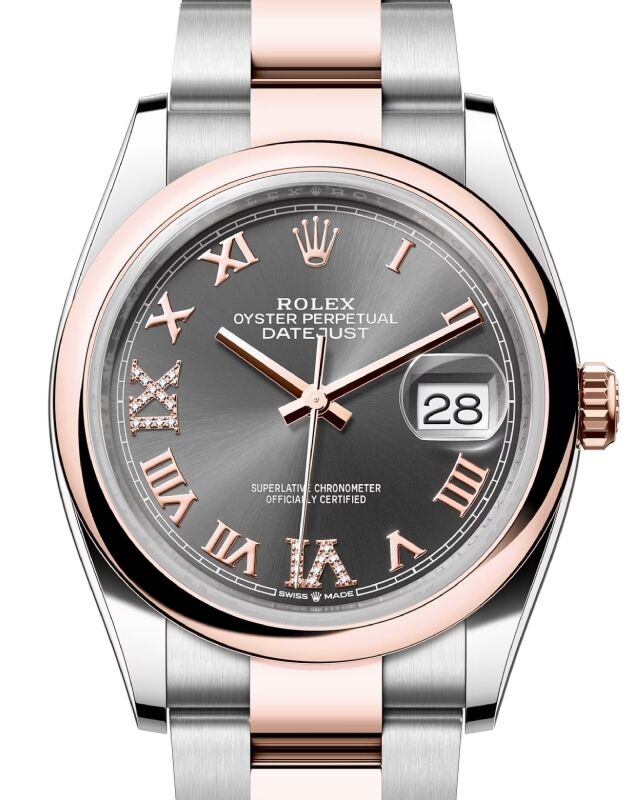 人気を誇る rolex_datejust_36_rose_gold_st 腕時計(アナログ)