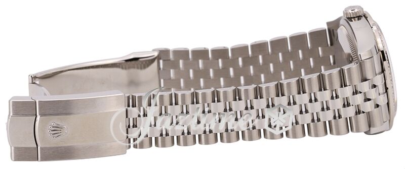 保障できる Rolex Datejust 36 White Gold/Steel White Mother of Pearl その他