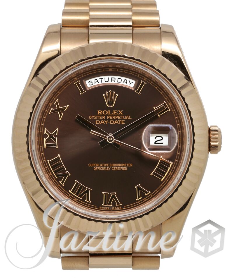 Rolex day date 2 41mm rose gold hotsell