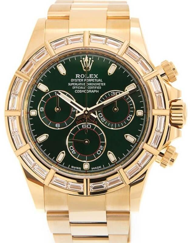 Rolex daytona green face for sale store