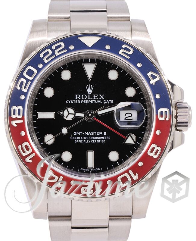 Red white and blue rolex top