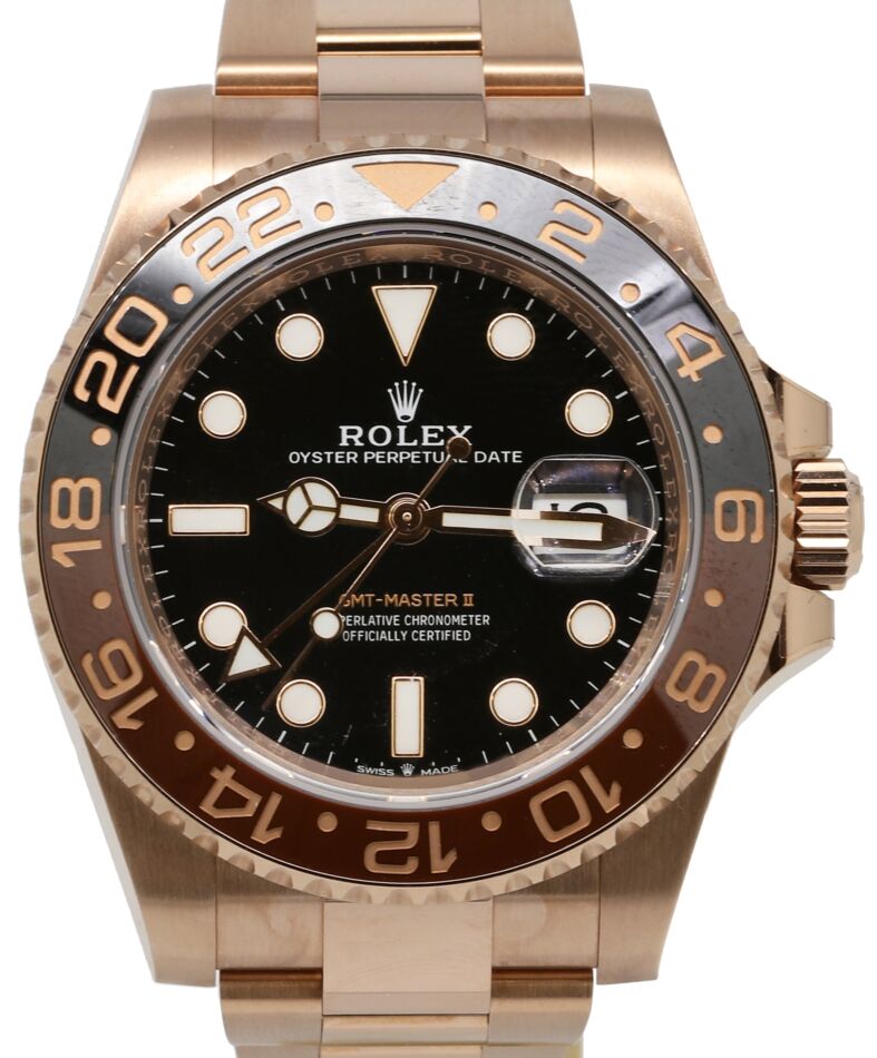 Root beer rolex rose gold new arrivals