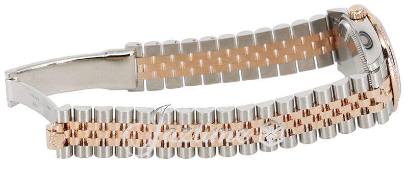 Rolex Lady-Datejust 31 Rose Gold/Steel White Mother of Pearl