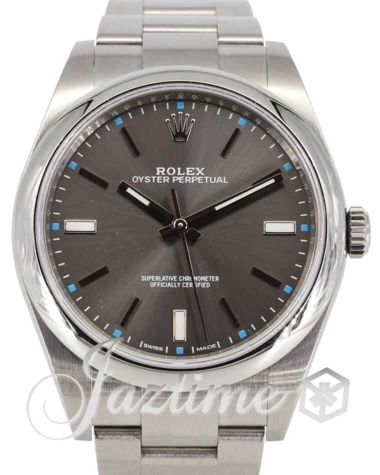 Rolex oyster perpetual 39mm dark rhodium new arrivals