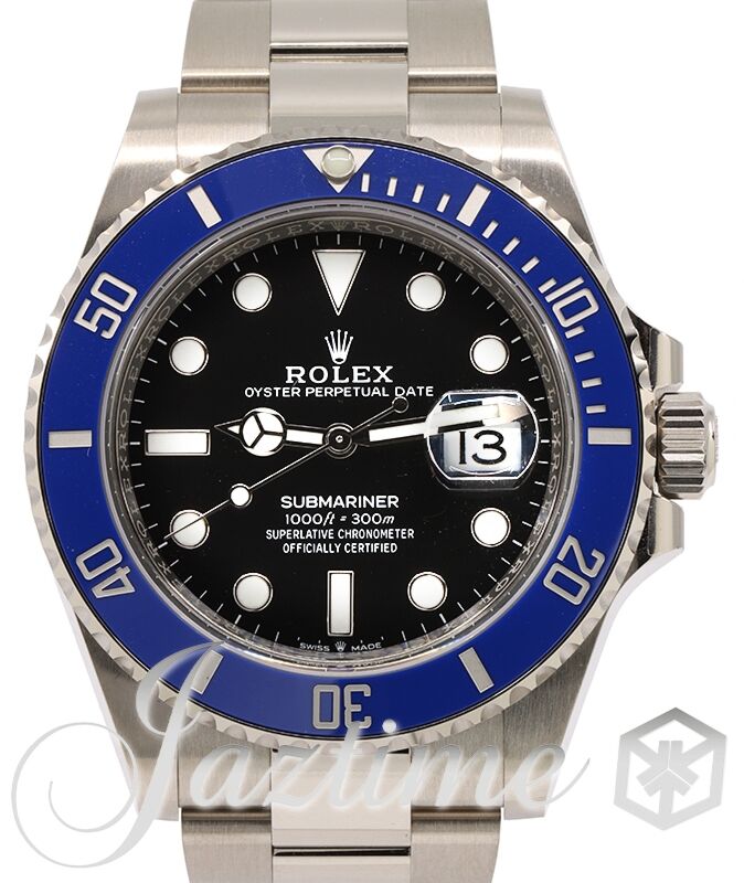 Rolex Submariner Date White Gold Black 41mm Dial Ceramic Bezel Oyster Bracelet 126619LB BRAND NEW