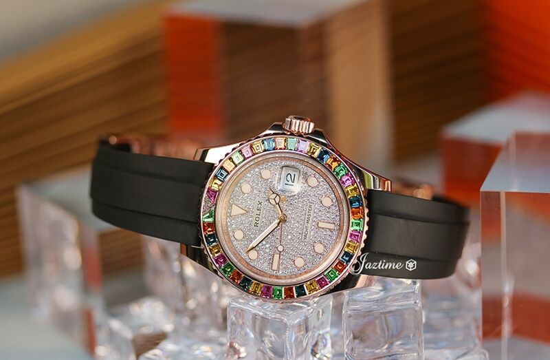 Rolex submariner rainbow hot sale