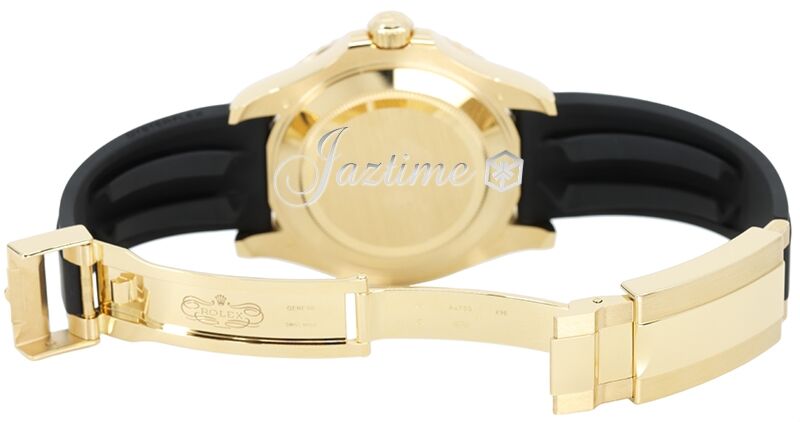 Rolex Yacht-Master 42 Yellow Gold Black Dial & Matte Black