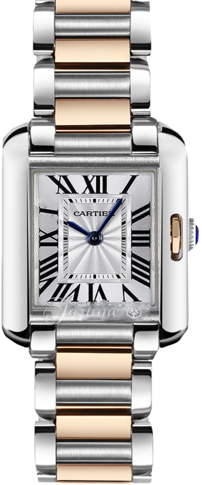 CARTIER W5310036 TANK ANGLAISE PINK GOLD AND STEEL BRAND NEW CARTIER W5310036 TANK ANGLAISE PINK GOLD AND STEEL BRAND NEW