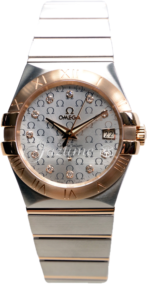 OMEGA 123.20.35.20.52.003 CONSTELLATION CO-AXIAL 35mm RED GOLD