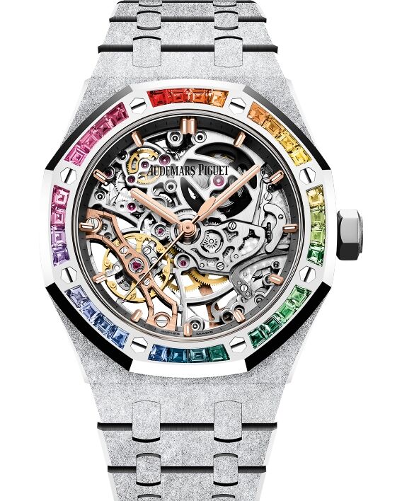 Audemars Piguet Royal Oak Frosted Gold Double Balance Wheel