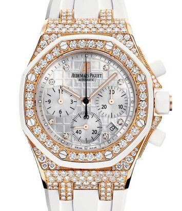 Audemars Piguet Royal Oak Ladies Offshore Chronograph Rose Gold
