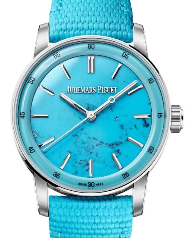 Audemars Piguet Code 11.59 Selfwinding White Gold Turquoise Stone