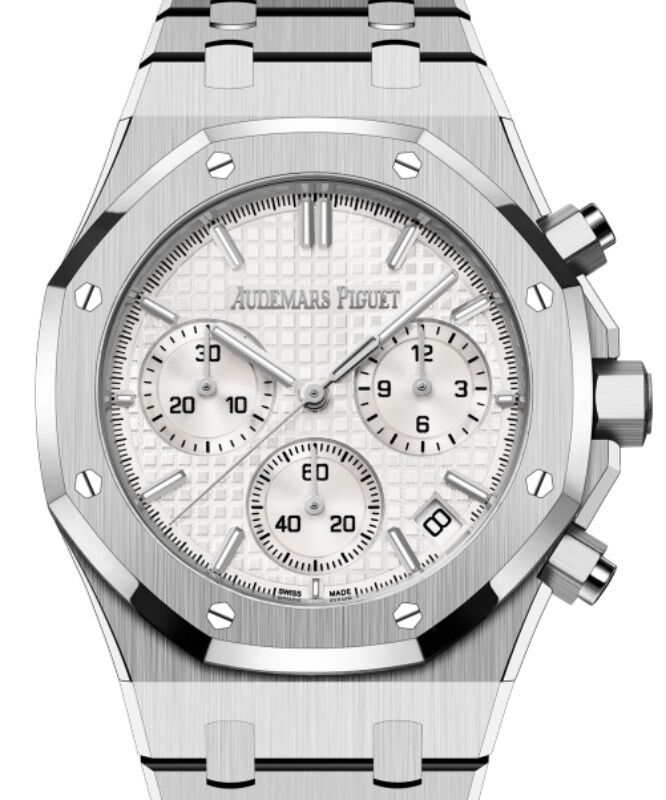 Audemars Piguet Royal Oak Chronograph 41mm Stainless Steel Silver
