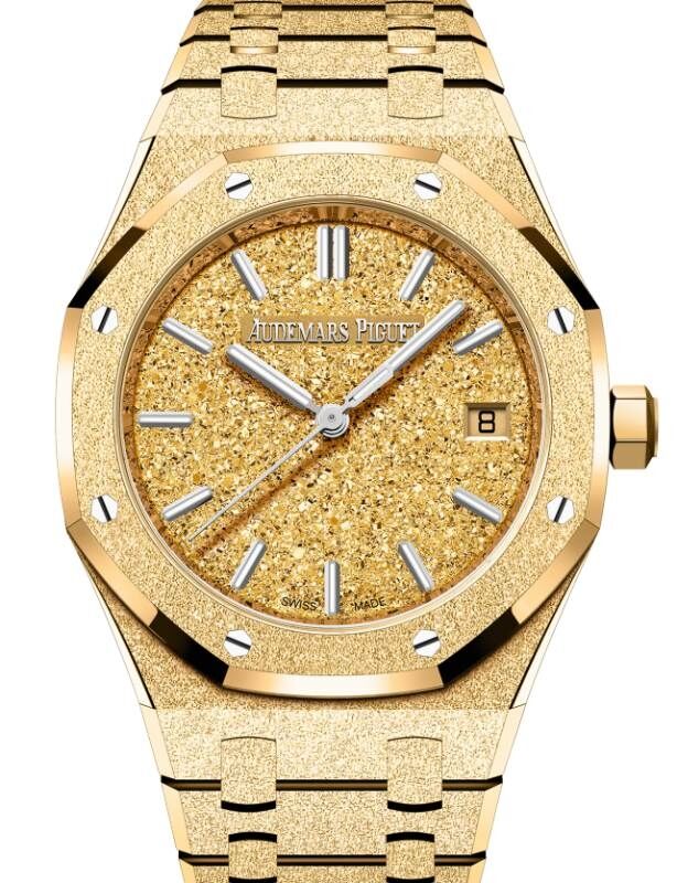 Audemars Piguet Royal Oak Frosted Gold Selfwinding Yellow Gold