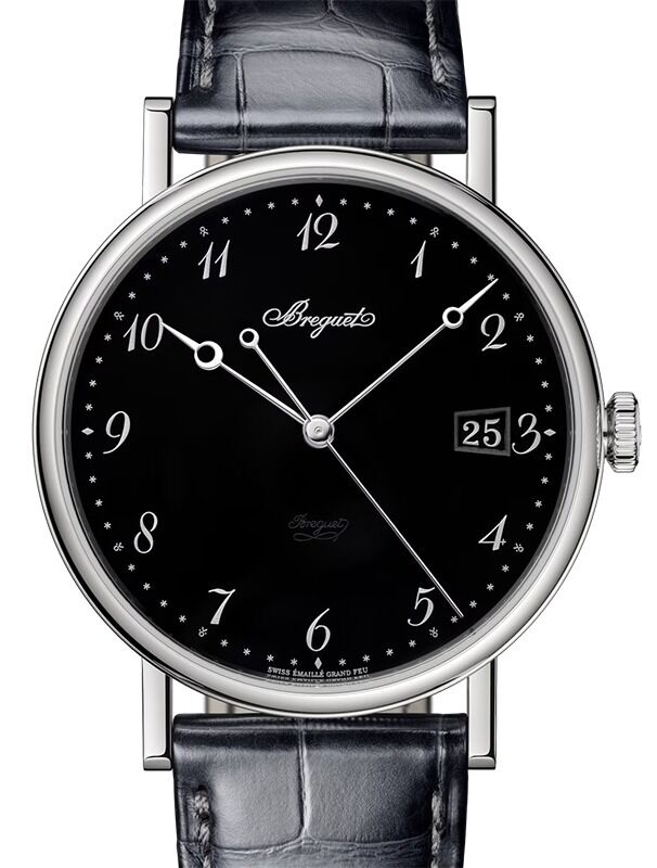 Breguet Classique 5177 Platinum 38mm/Leather Black Dial 5177PT/2N