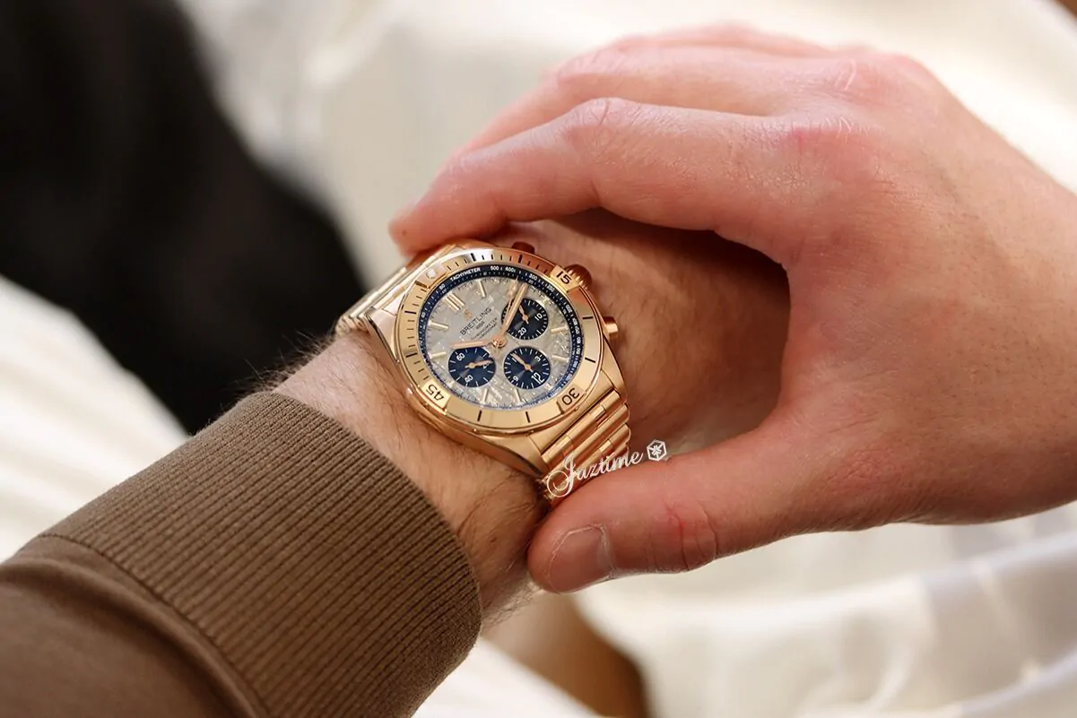 Breitling Chronomat B01 42 Erling Haaland Red Gold RB01347A1F1R1 — 3