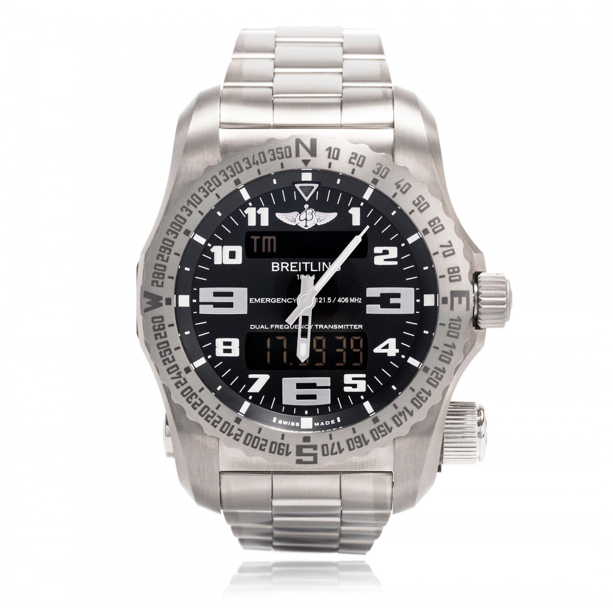 Breitling E7632522|BC02|159E Emergency 51mm Titanium BRAND NEW