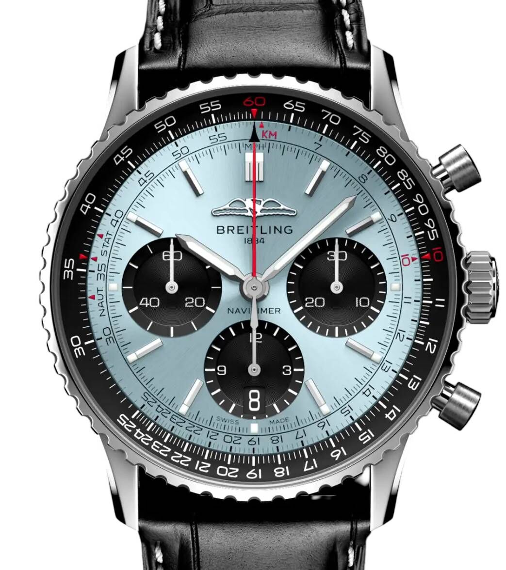 Breitling Navitimer B01 Chronograph 41 Stainless Steel Ice Blue