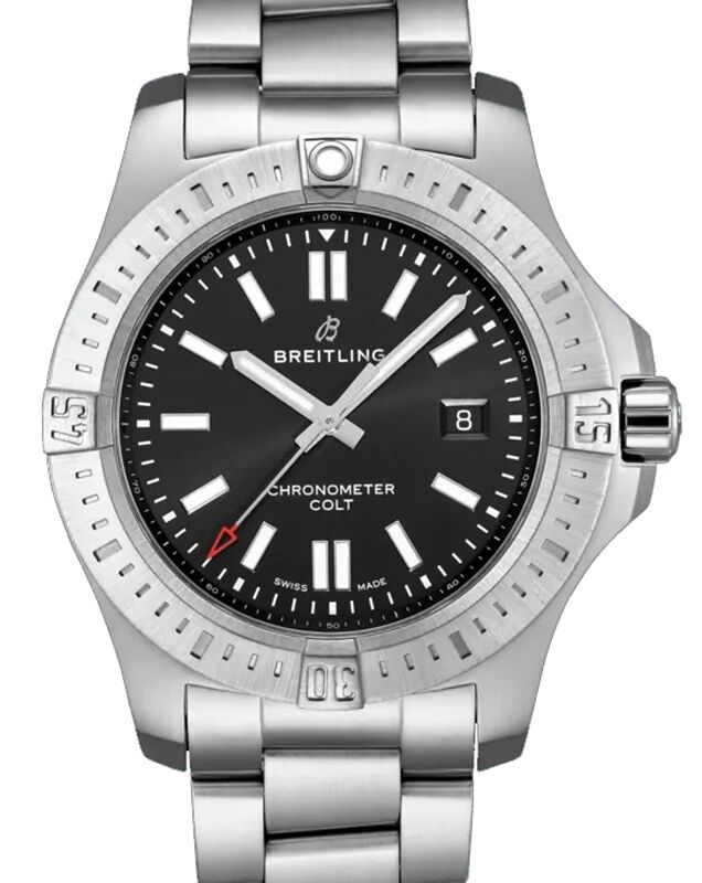 ブライトリング　メタルブレス　BREITLING colt44用 breitling_new_colt_44_black_di