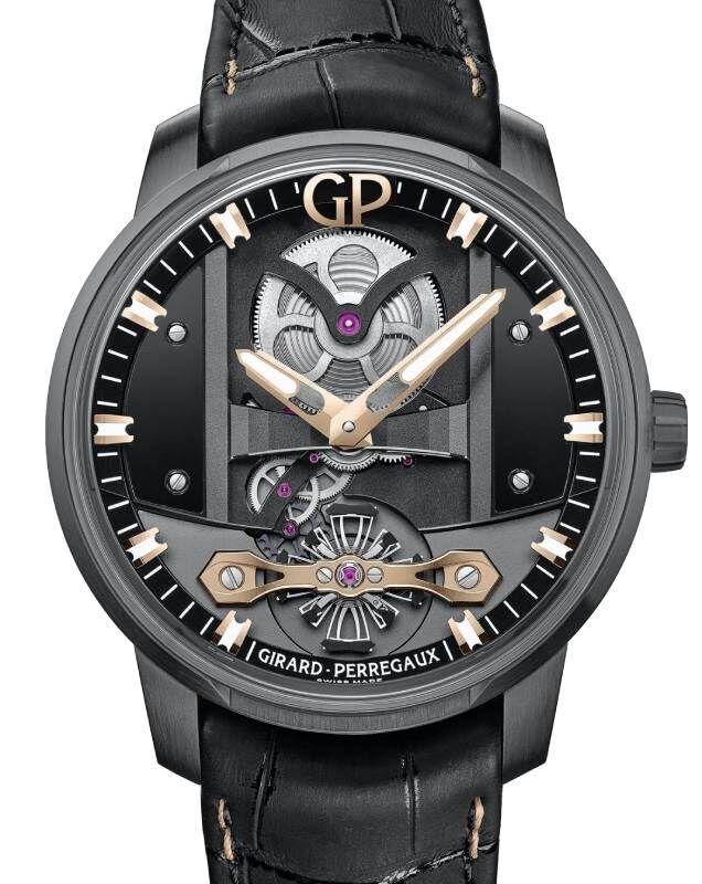 Girard Perregaux Free Bridge Infinity Edition 44mm Steel DLC 82000