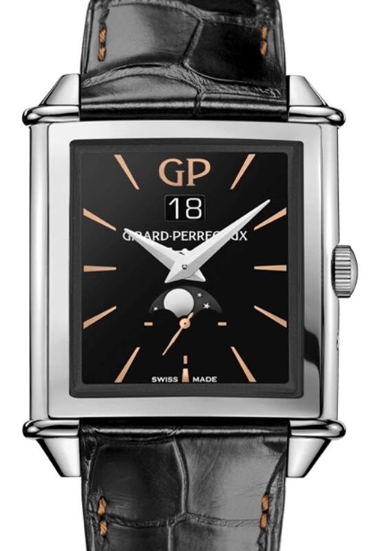 Girard Perregaux Vintage 1945 Infinity Edition Steel Onyx Dial