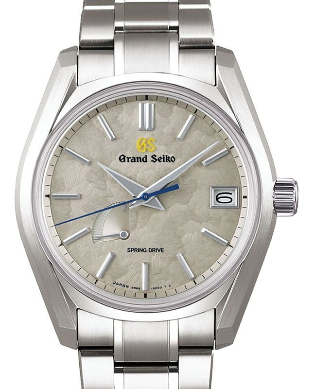 Grand Seiko Heritage Collection Titanium Light Gray Textured Dial