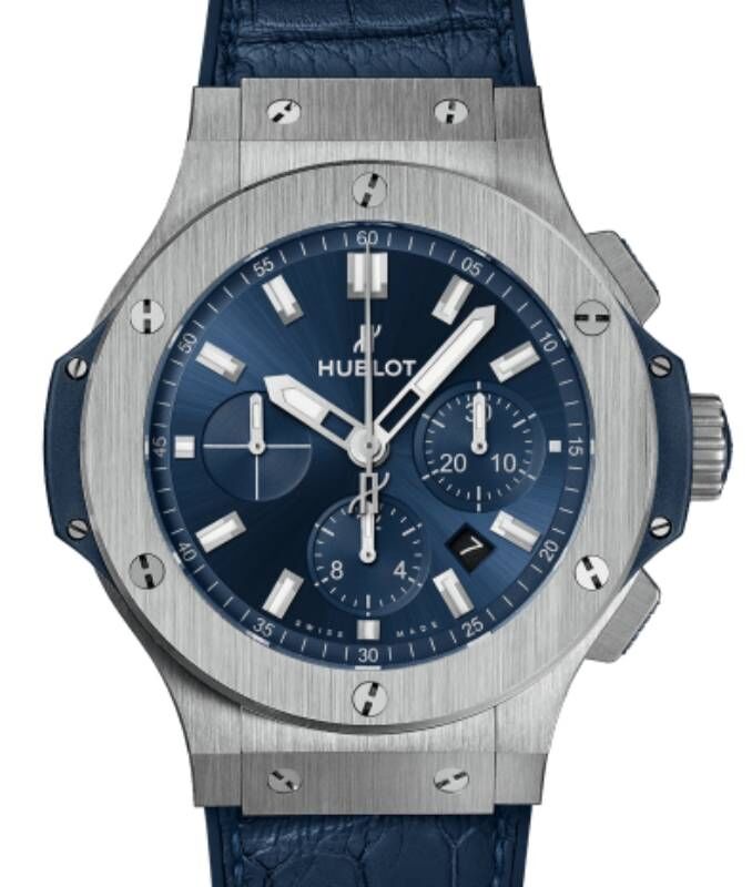 Hublot Big Bang Chronograph Steel Blue 44mm 301.SX.7170.LR - BRAND NEW
