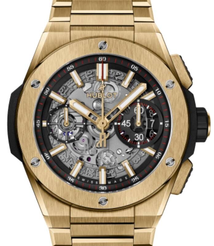 ue_yan　Hublot ゴールドバックル Hublot Big Bang Unico Integrated Yellow Gold 42mm 451.VX.1130.VX