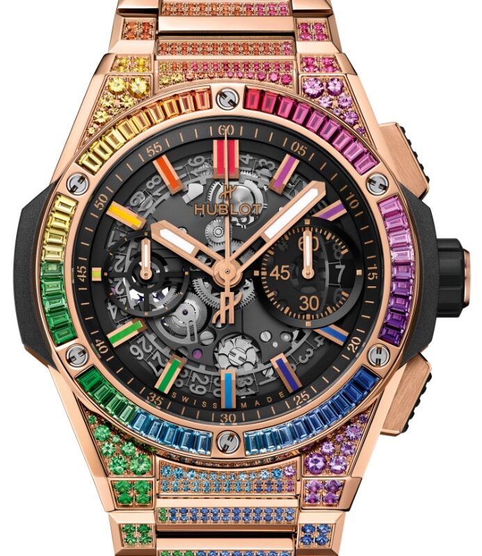 Hublot Big Bang Unico Integrated King Gold Rainbow 451.OX.1180.OX