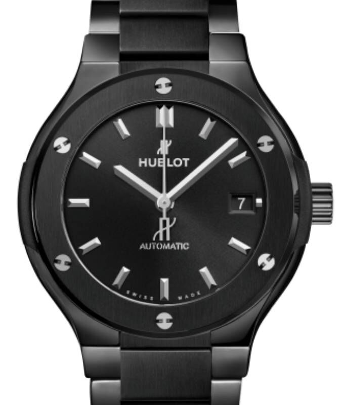 Hublot Classic Fusion 3-Hands Black Magic Bracelet Ceramic 38mm