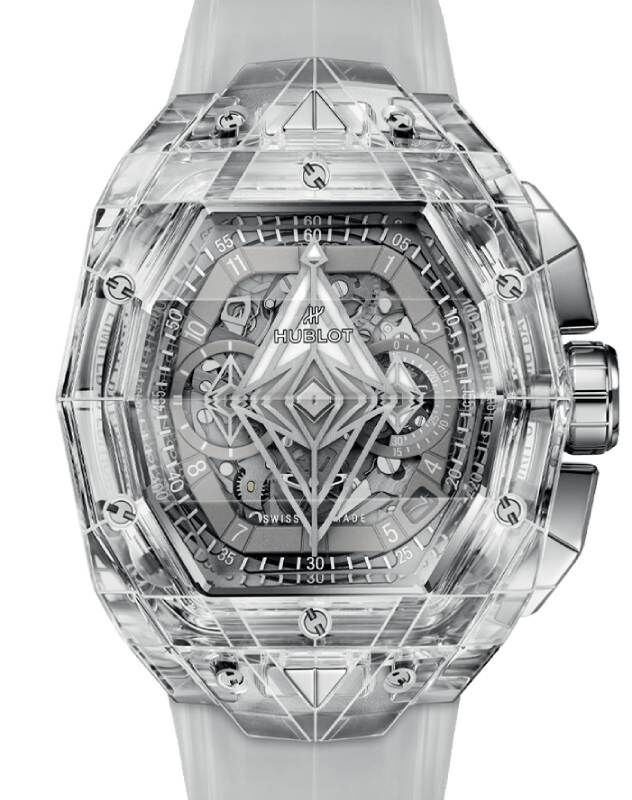Hublot Shaped Spirit of Big Bang Partnerships Sang Bleu Sapphire