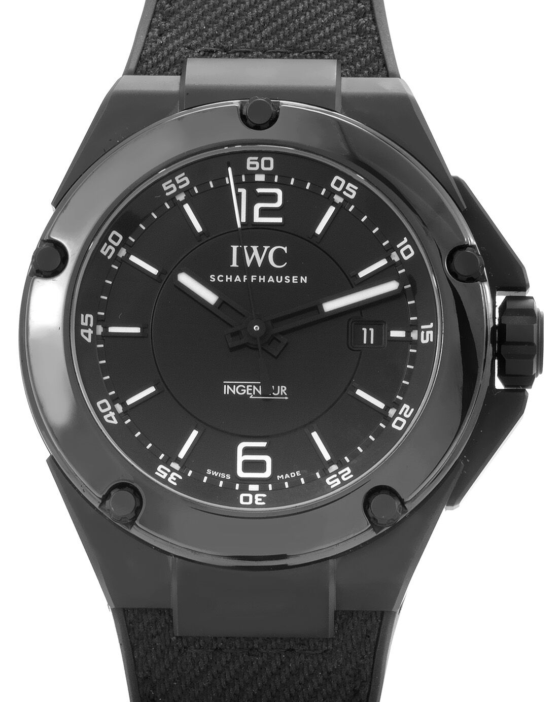 ジアイーノ(ブラック) IWC Schaffhausen IW322503 Ingenieur Automatic Amg Black Series