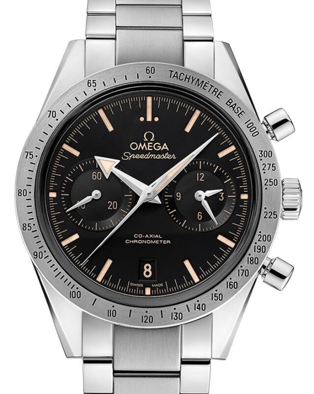 OMEGA Speedmaster 腕時計 Omega Speedmaster '57 Stainless Steel Black Dial 331.10.42.51