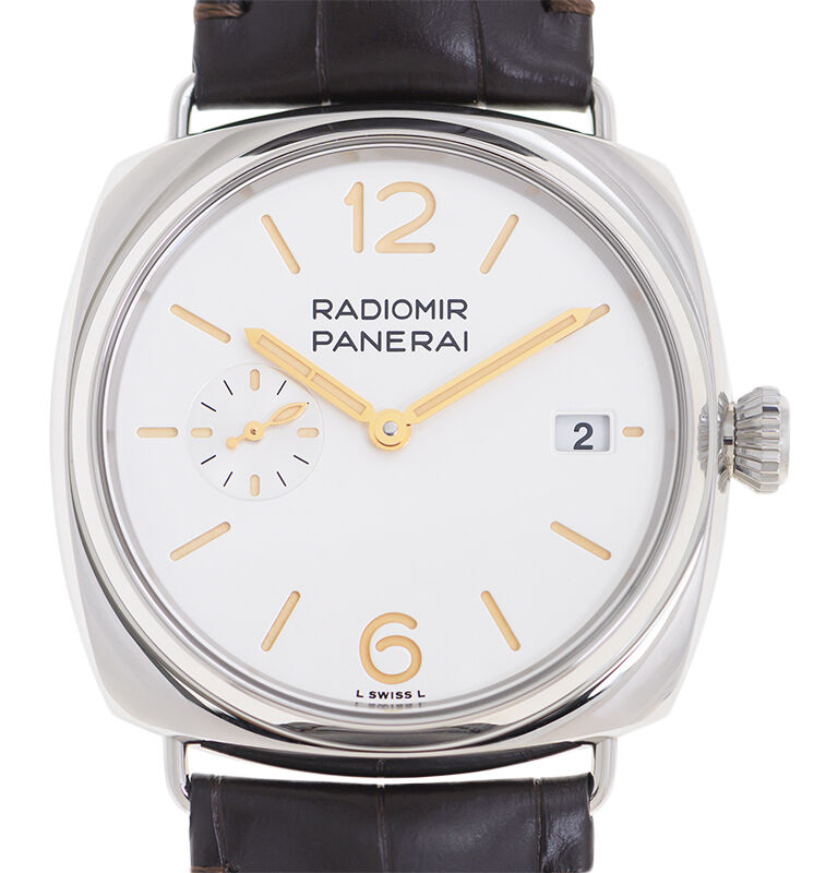 Panerai Radiomir Quaranta Steel 40mm White Dial PAM01570