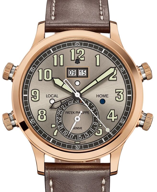 Patek Philippe Grand Complications Alarm Travel Time Rose Gold