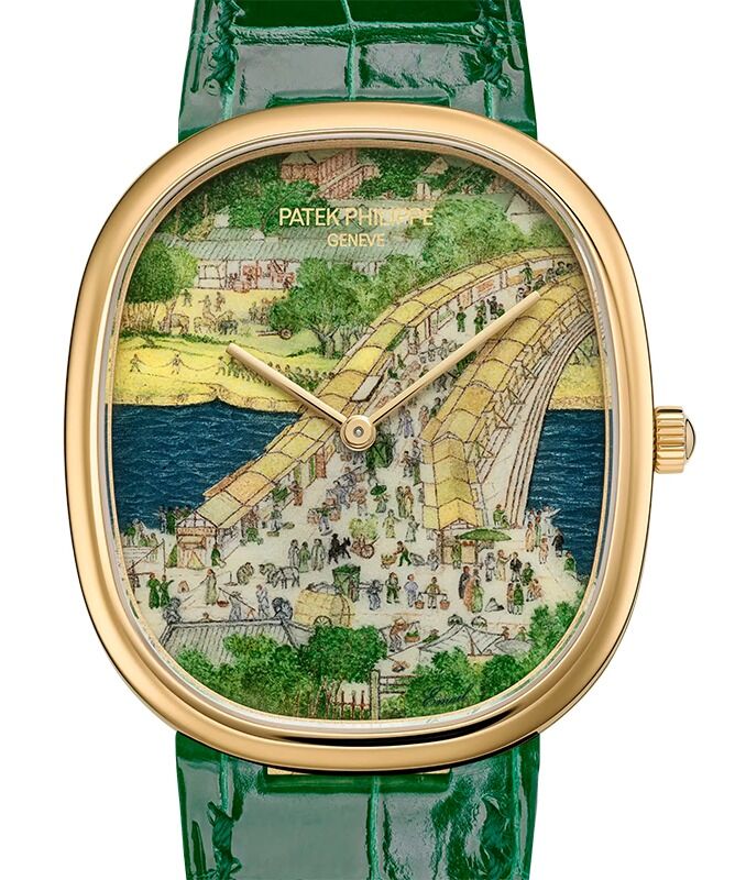Patek Philippe Rare Handcrafs Golden Ellipse 