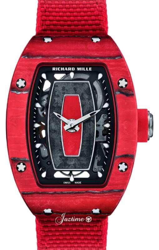 Richard Mille Automatic Racing Red Carbon Black Red Dial RM 07-01