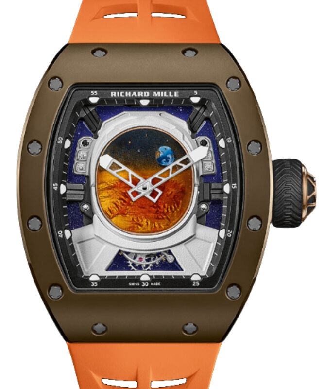 Richard Mille Manual Winding Tourbillon Pharrell Williams Cermet
