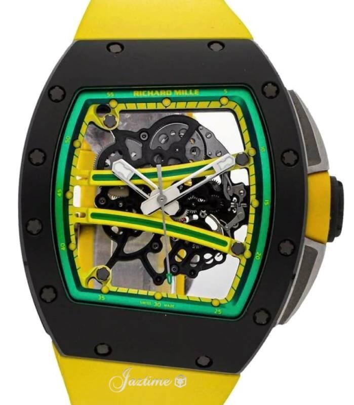 Richard Mille Yohan Blake Ceramic Manual WInding Yellow RM 61-01