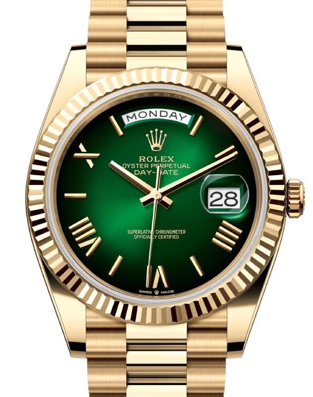 Page 2 - Yellow Gold Rolex Day-Date 40 President Watches ON SALE
